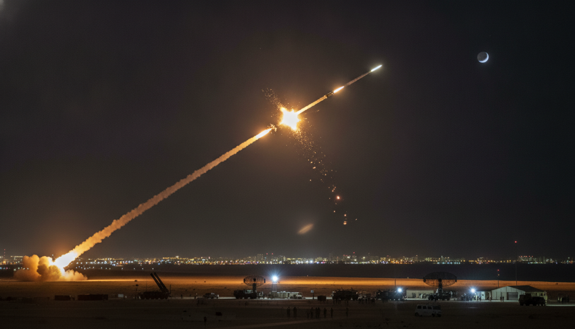 Kuwaiti military intercepts two hostile ballistic missiles in national airspace