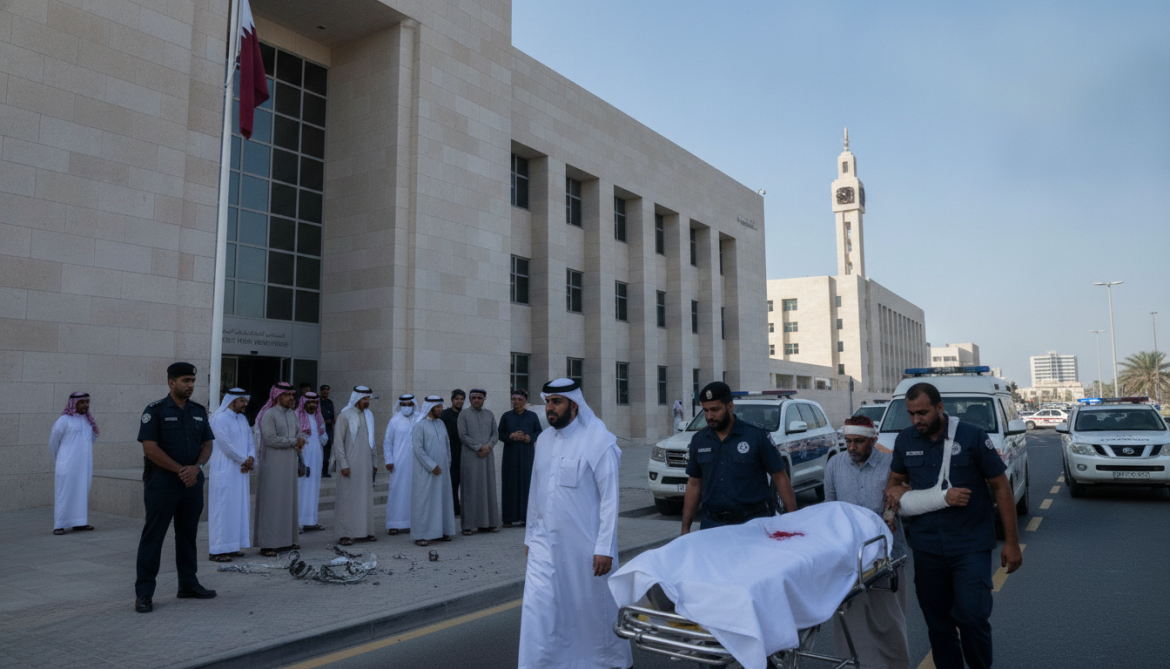 Qatari Interior Ministry confirms citizen killed and Arab expatriate wounded by shrapnel