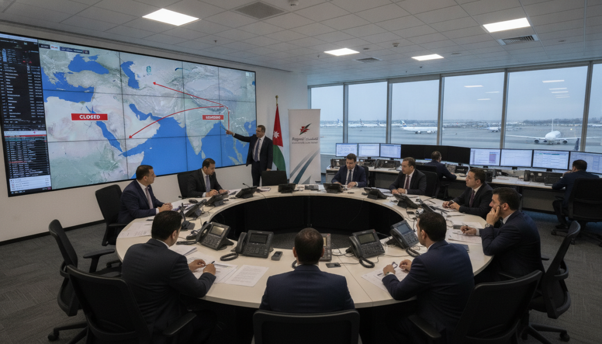 Royal Jordanian activates contingency plans after Damascus and Baghdad FIR closures