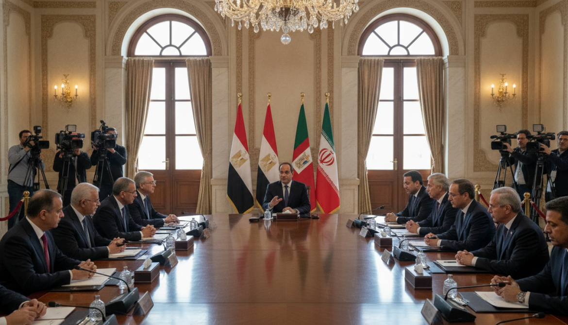 Sisi urges US-Iran deal to guarantee GCC and Arab security at Cairo Quad meeting