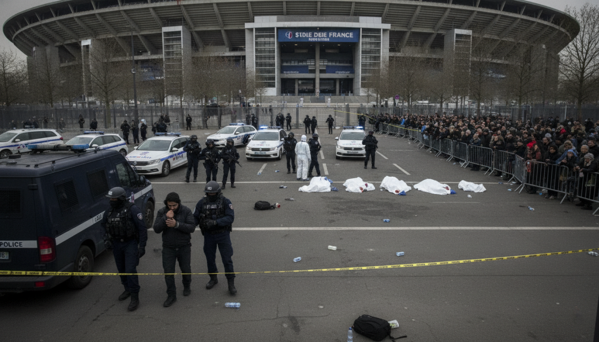 Stade shooting kills five, police arrest one suspect as motive remains unclear