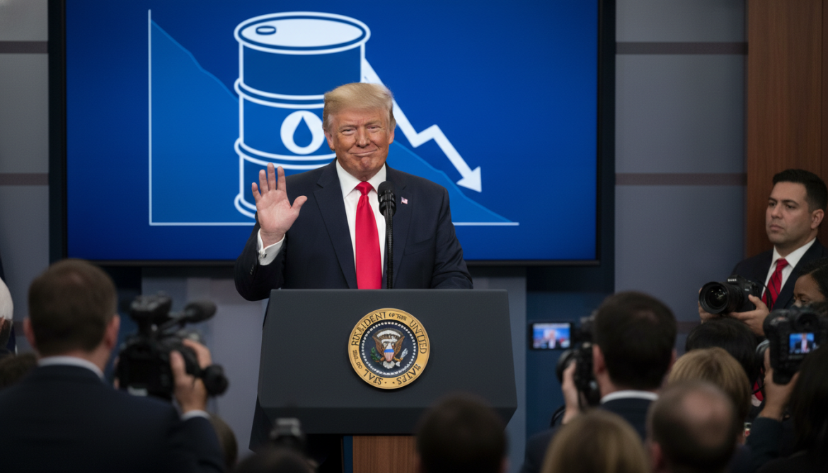 Trump dismisses Iran talks and reassures markets oil prices will fall