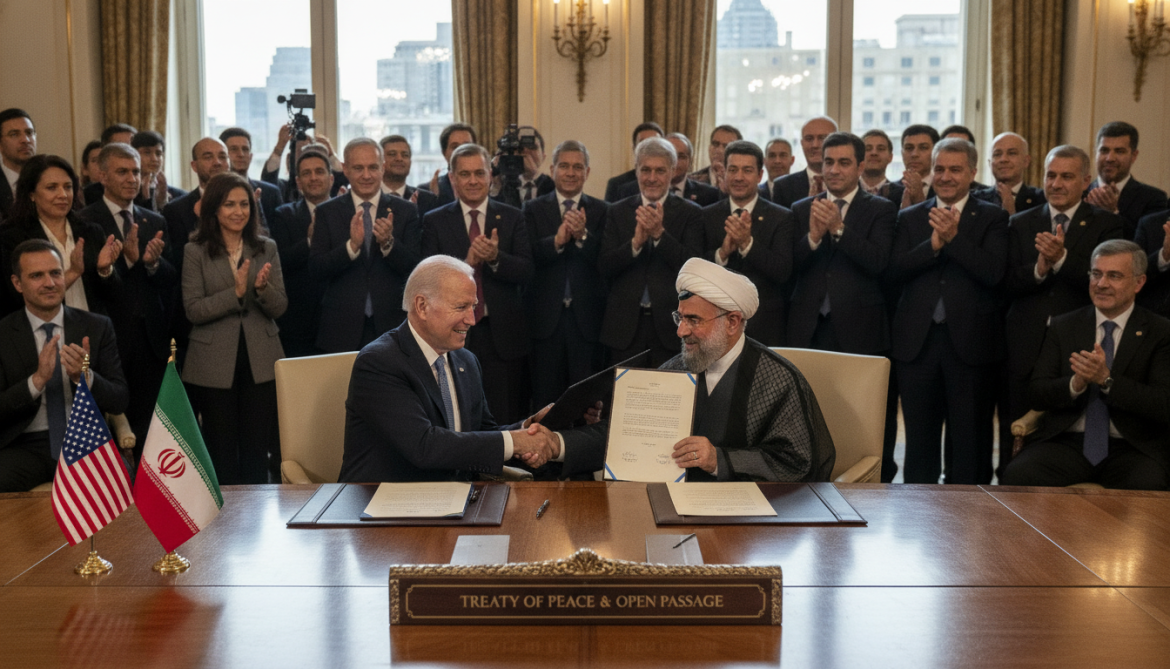 US, Iran Sign Pact to End War and Reopen Strait of Hormuz