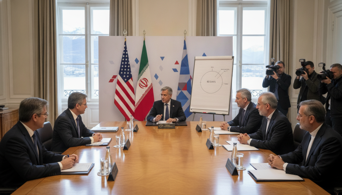 US-Iran talks in Switzerland establish high-level committee and set 60-day roadmap