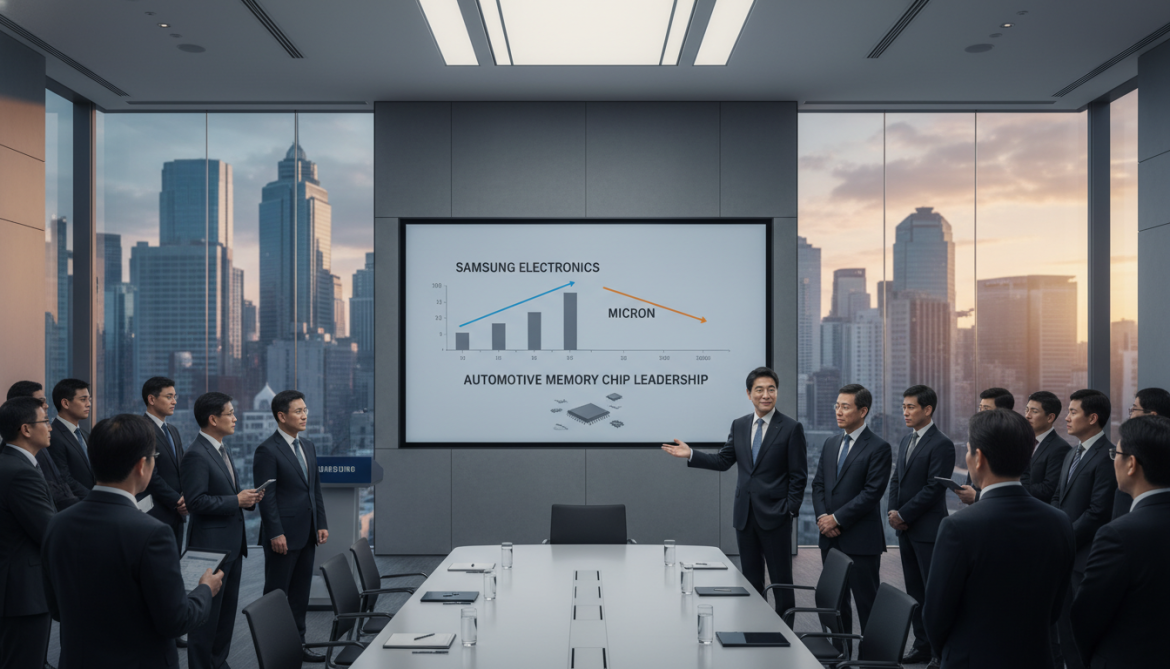 Samsung Electronics Overtakes Micron as Global Automotive Memory Chip Leader