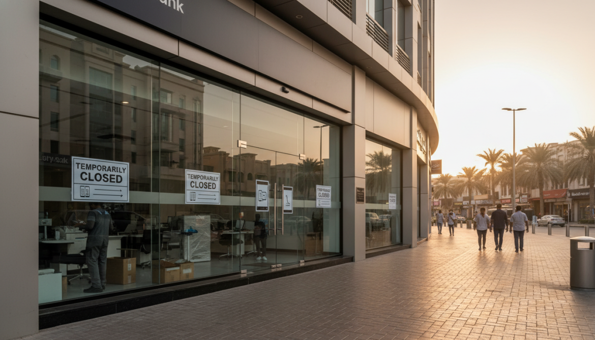 UAE banks close 38 branches as customers shift to digital banking