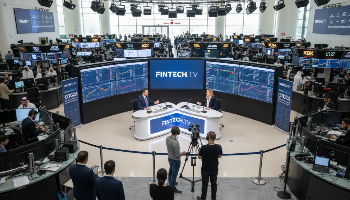 Abu Dhabi Securities Exchange launches FINTECH.TV live MENA financial news studio from trading floor