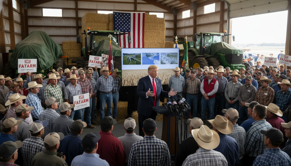 Trump seeks farm support in Wisconsin amid tariffs and war with Iran