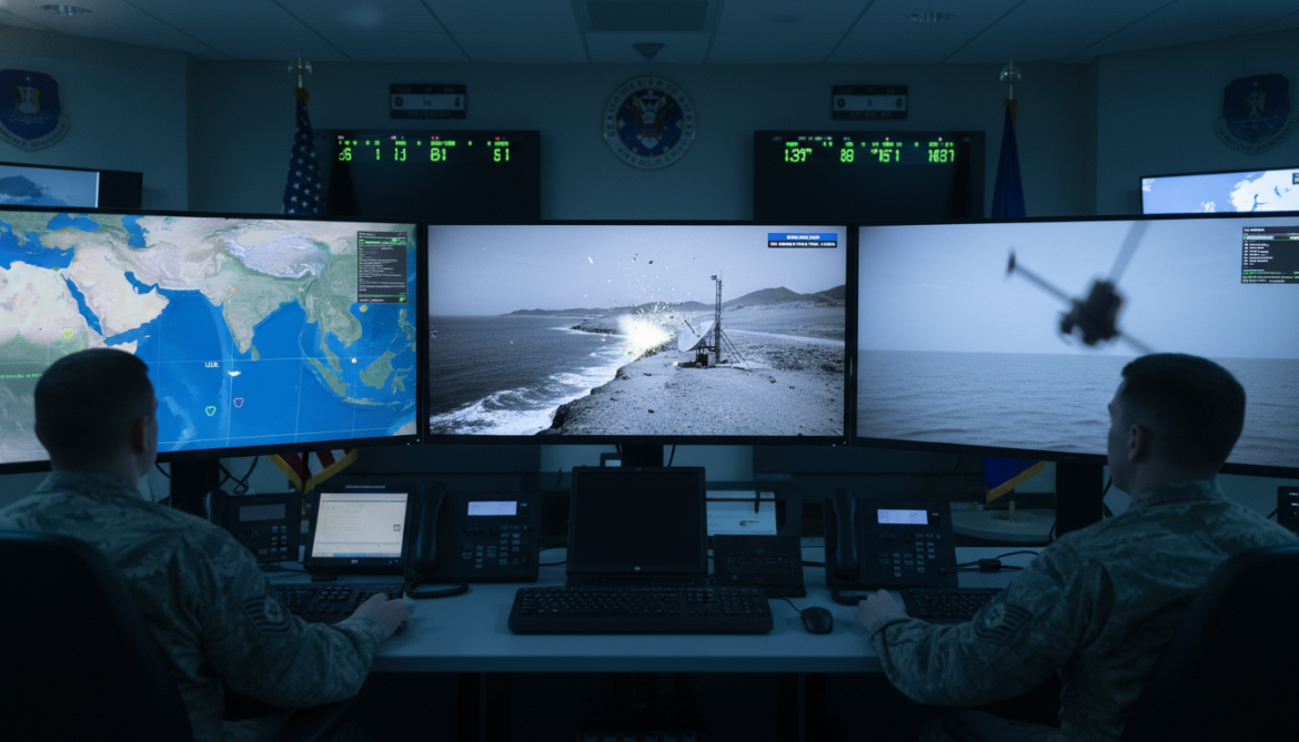 US military releases footage showing strikes on Iranian radar sites, CENTCOM downs four drones