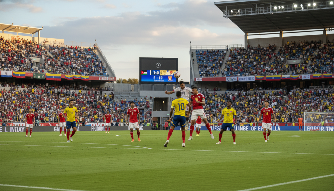 Jordan seeks confidence against Colombia in final 2026 World Cup friendly
