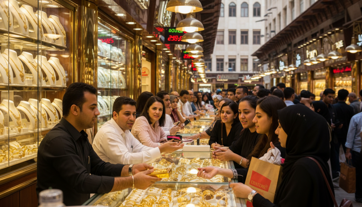 Gold prices in UAE slide up to AED25.75 per gram as demand surges