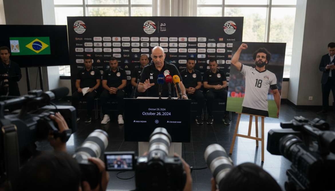 Egypt coach Hossam Hassan confirms Salah ready, hails Brazil friendly as World Cup test