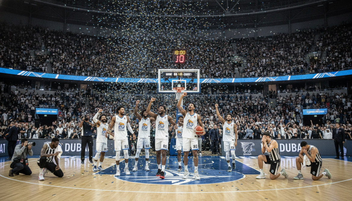 Dubai Basketball beats Partizan 86-81 to take ABA final lead