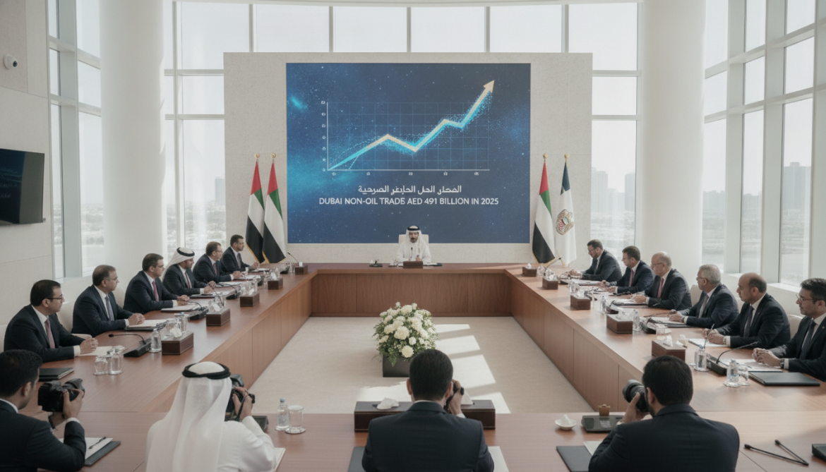 DIEZ posts record 491 billion AED non-oil trade in 2025