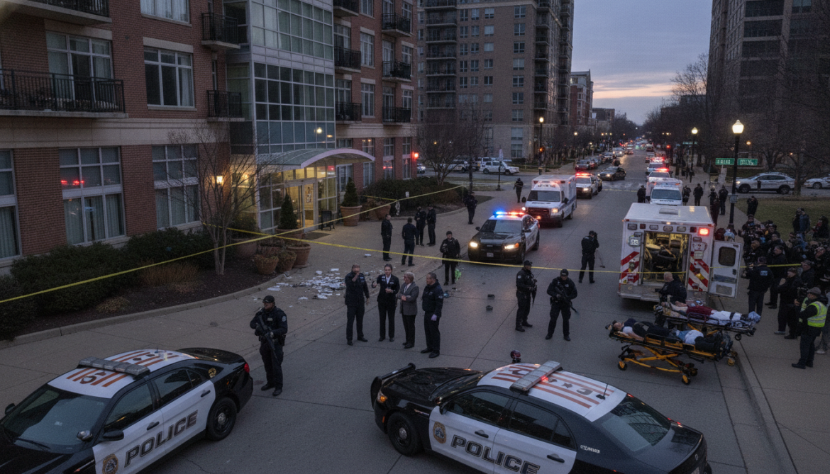 England squad residence shooting in Kansas City injures nine as police investigate