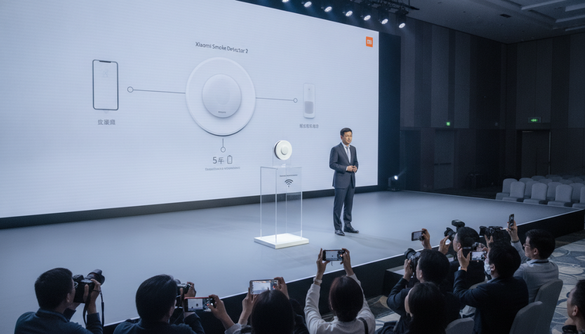 Xiaomi launches Smoke Detector 2 with smart home integration and five-year battery