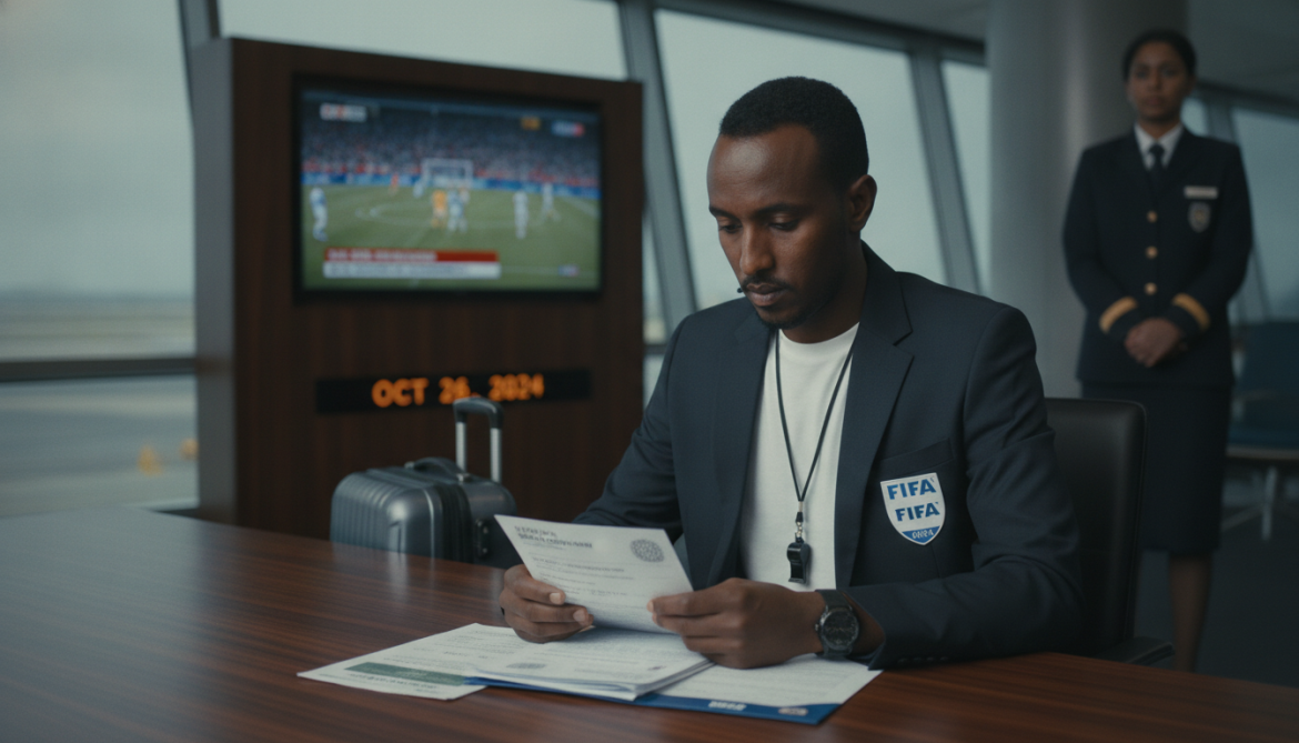 Somali referee Omar Artan barred by United States despite FIFA World Cup appointment