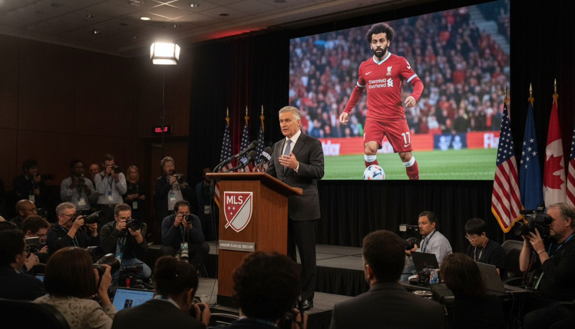 MLS Targets Mohamed Salah After Liverpool Departure, Commissioner Garber Says