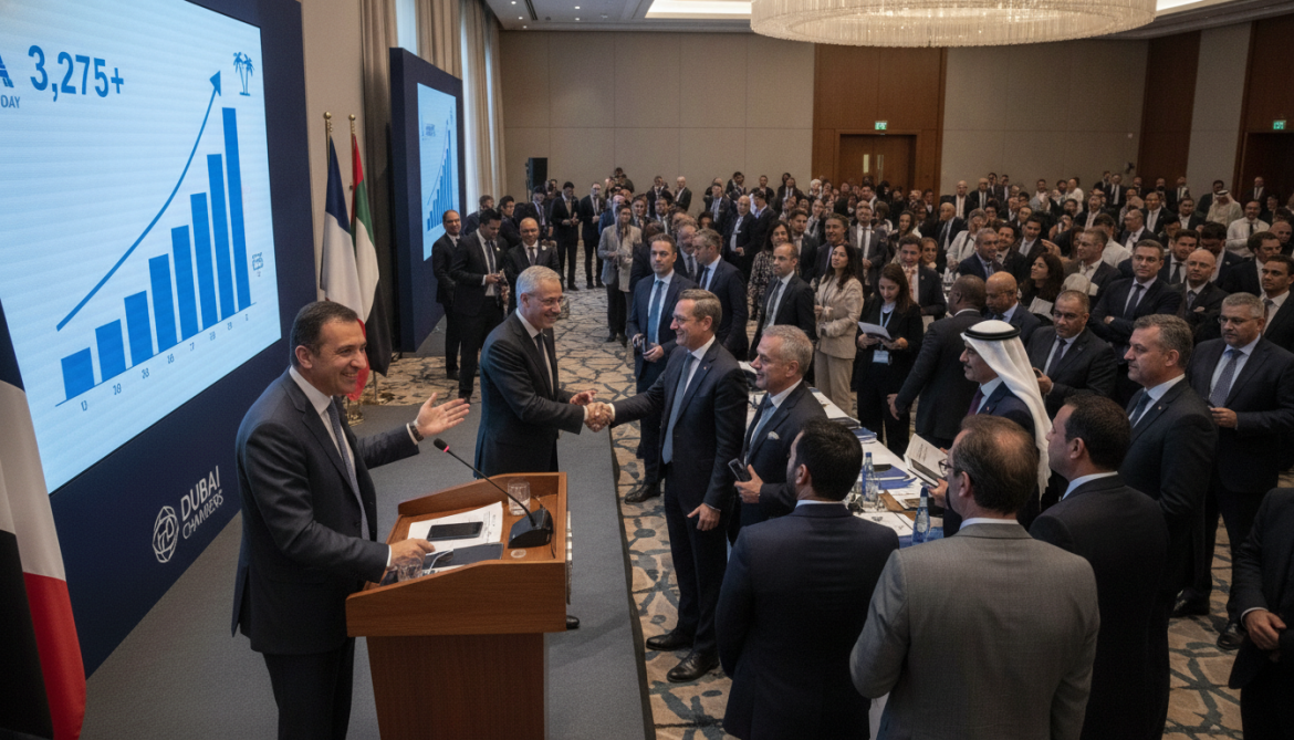 Dubai Chambers reveals surge to 3,275 French companies after Paris forum