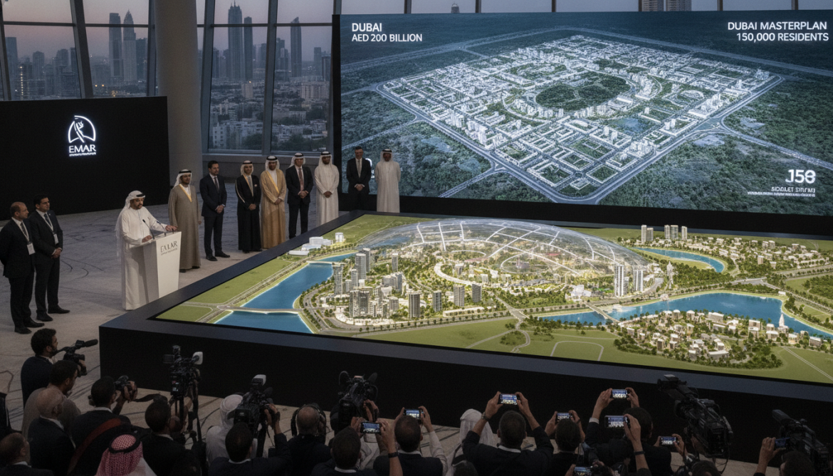 Emaar to Unveil AED 200 Billion Dubai Masterplan for Integrated 150,000-Resident City