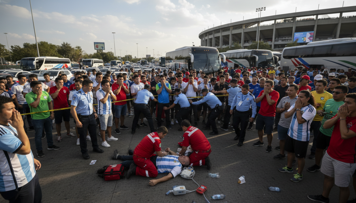 Non-Mexican fan suffers heart attack outside Azteca Stadium before World Cup opener