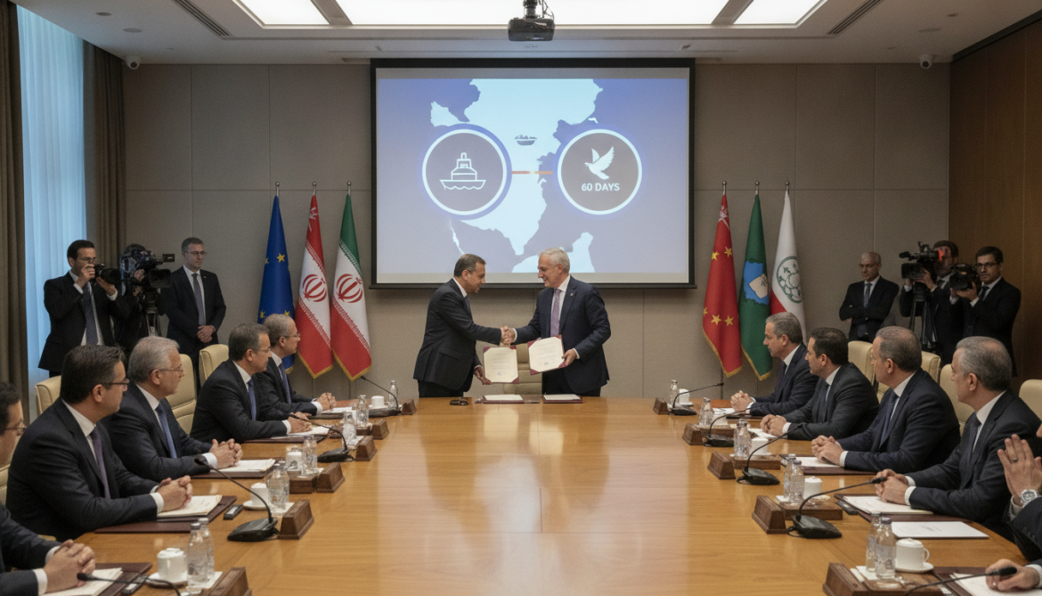 Iran deal proposes 60-day cease-fire and reopening of Strait of Hormuz