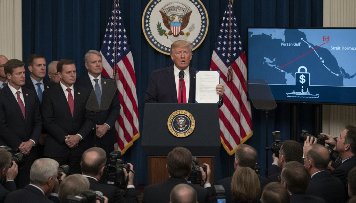 Trump announces Iran agreement to secure toll-free Strait of Hormuz, threatens paid US guardianship