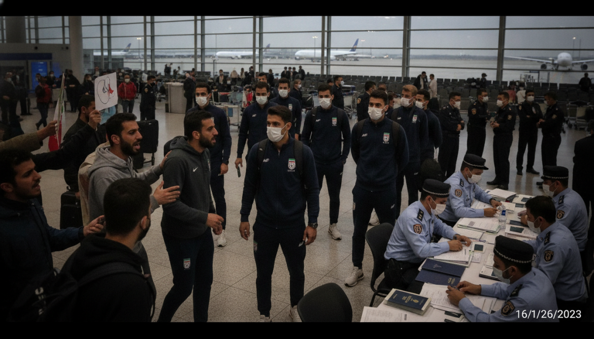 Iran national team confronts protests and visa restrictions at World Cup