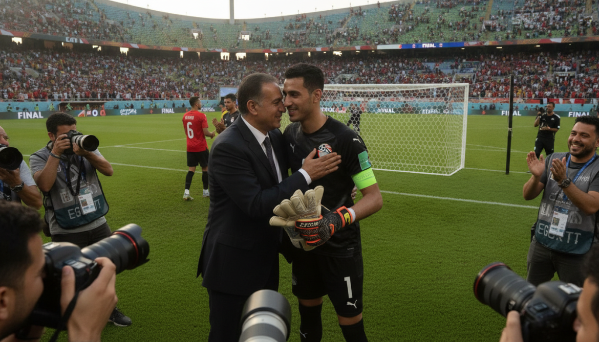 Egypt goalkeeper Mustafa Shobeir becomes second father-son duo in World Cup history