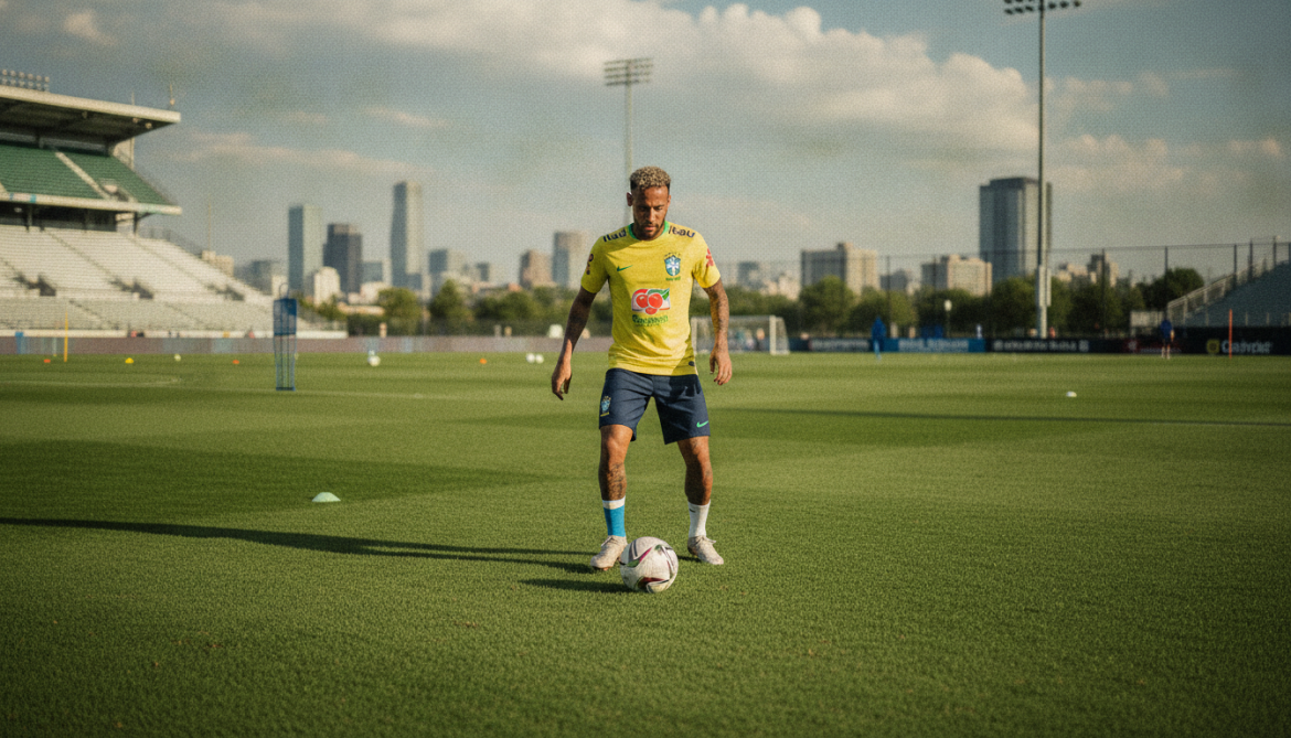 Neymar trains alone with Brazil in New Jersey edges closer to return