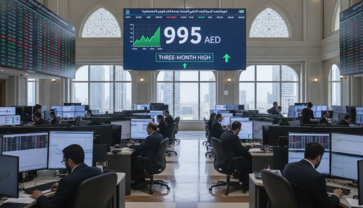 Dubai Financial Market posts three-month high, market cap rises to AED 995bn