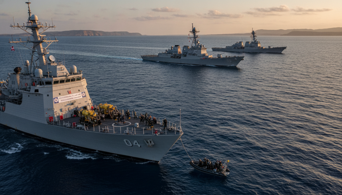 Strait of Hormuz reopening hinges on mine clearance, US and allies say