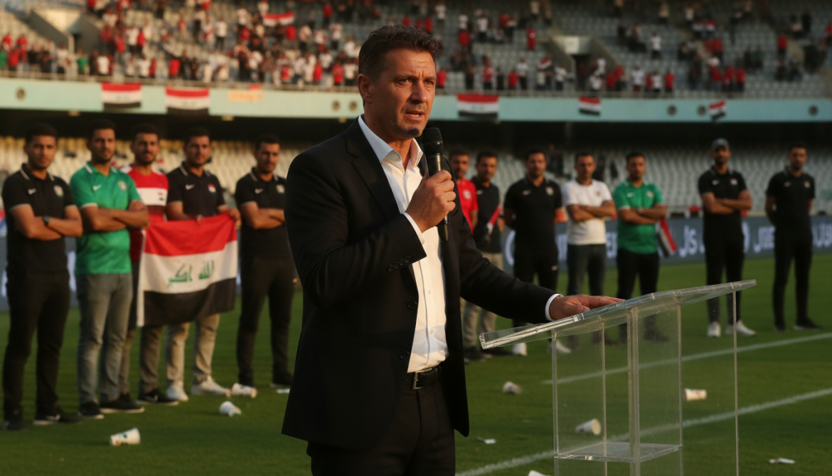 Graham Arnold urges Iraq fans to keep faith after World Cup loss