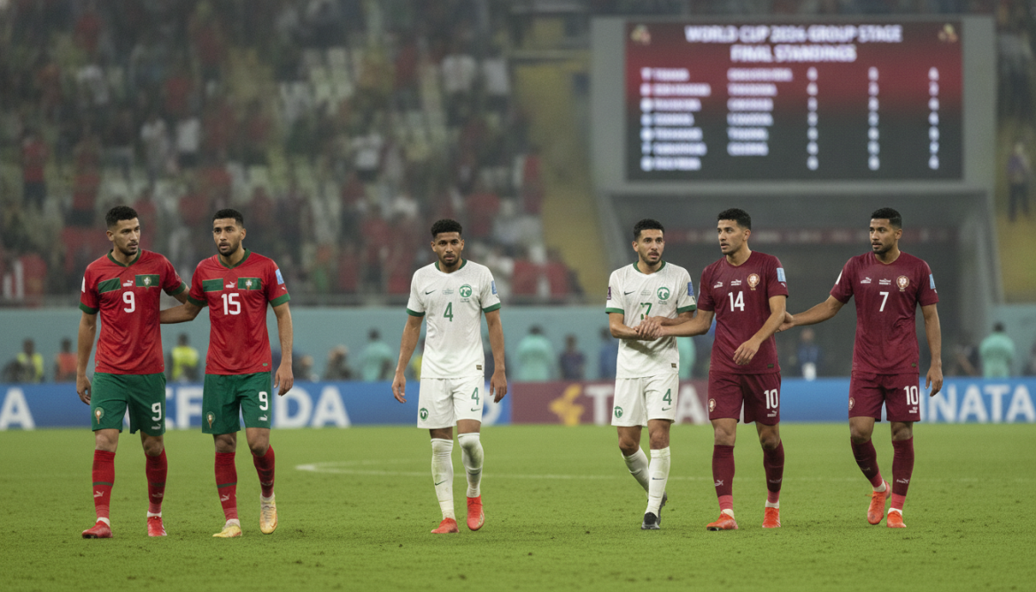 Arab teams end World Cup 2026 group stage winless with four points