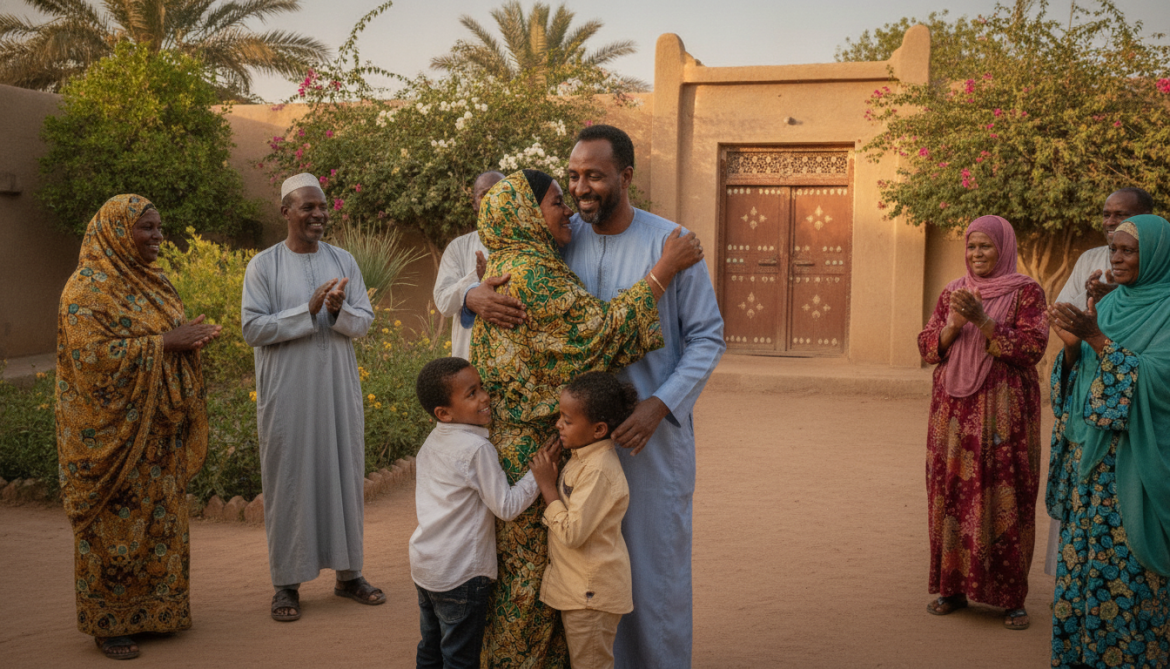 Al Jazeera journalist Al-Tahir al-Mardi reunites with family in Khartoum