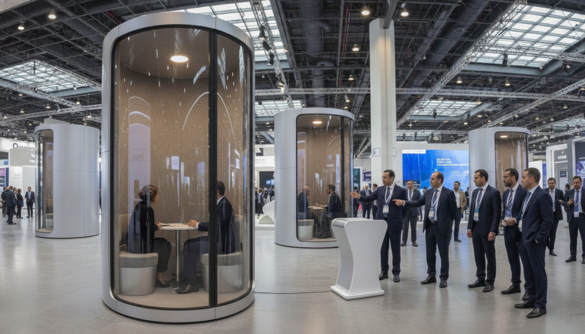Dubai World Trade Centre launches -45dB soundproof meeting pods across exhibition venues
