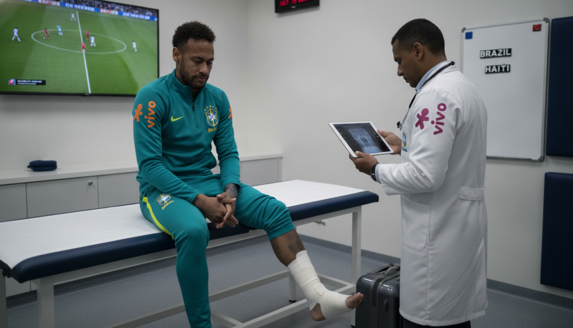 Neymar ruled out of Brazil's World Cup match with Haiti