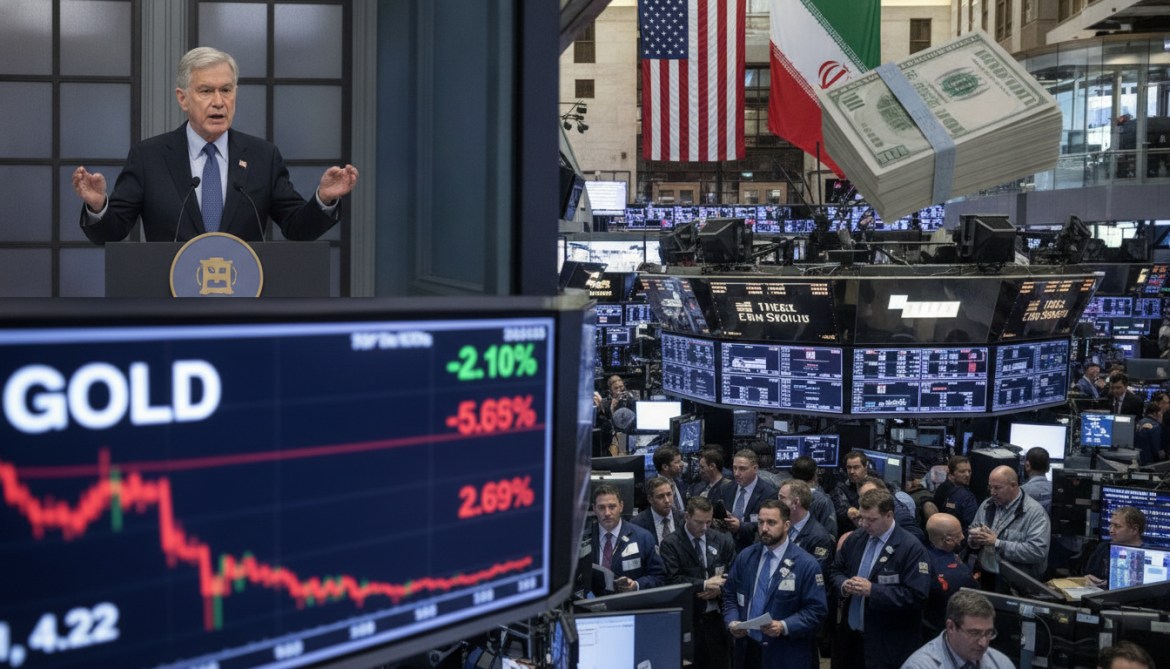 Gold prices slide on hawkish Fed and stronger dollar despite US‑Iran ceasefire