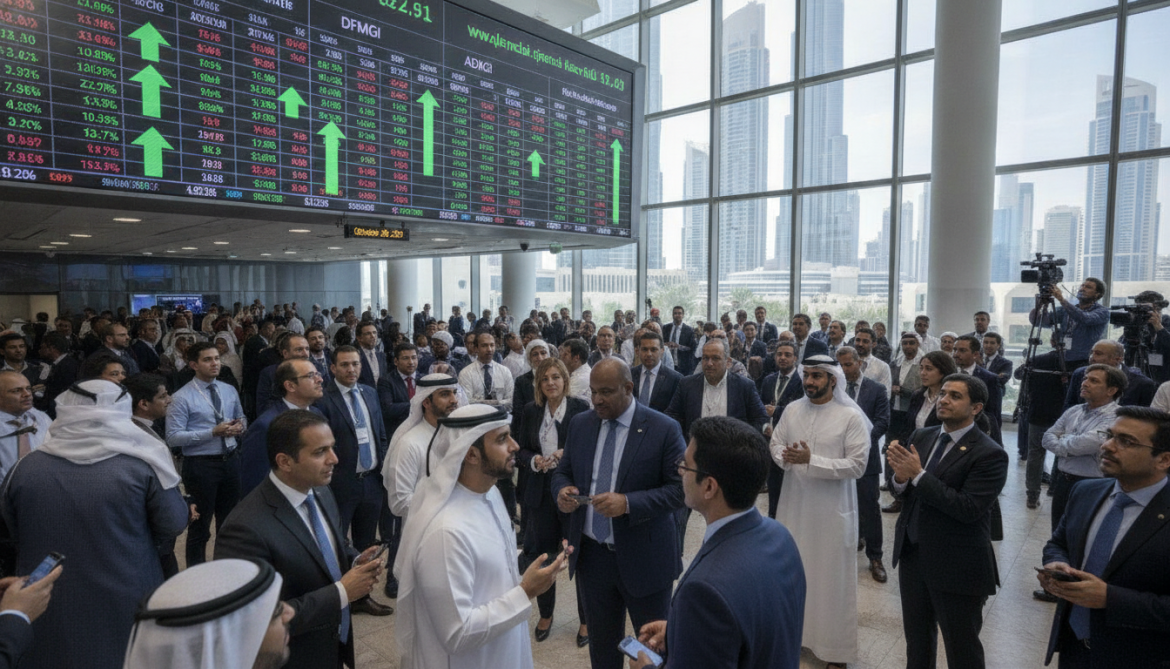 UAE stock markets surge on US‑Iran memorandum optimism Dubai and Abu Dhabi gain