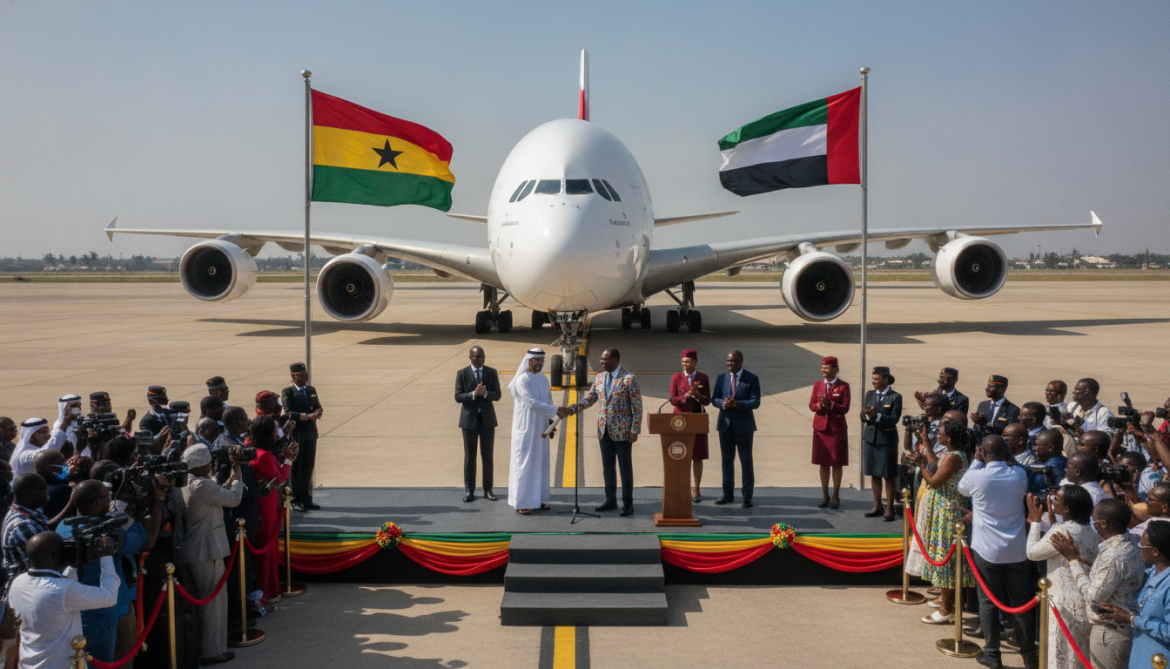 Emirates launches four weekly Dubai to Accra flights from July 12 2026