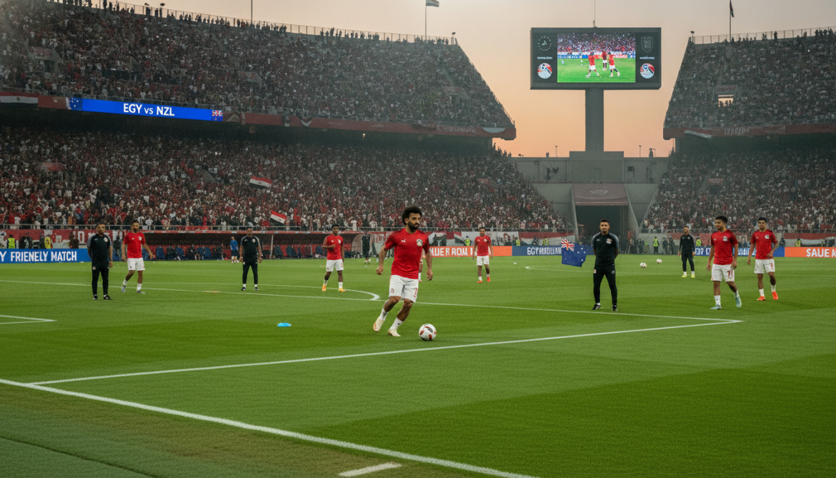Egypt boosts readiness ahead of New Zealand in 2026 World Cup match