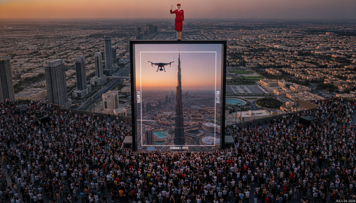 Emirates revives iconic campaign with cabin crew atop Burj Khalifa video
