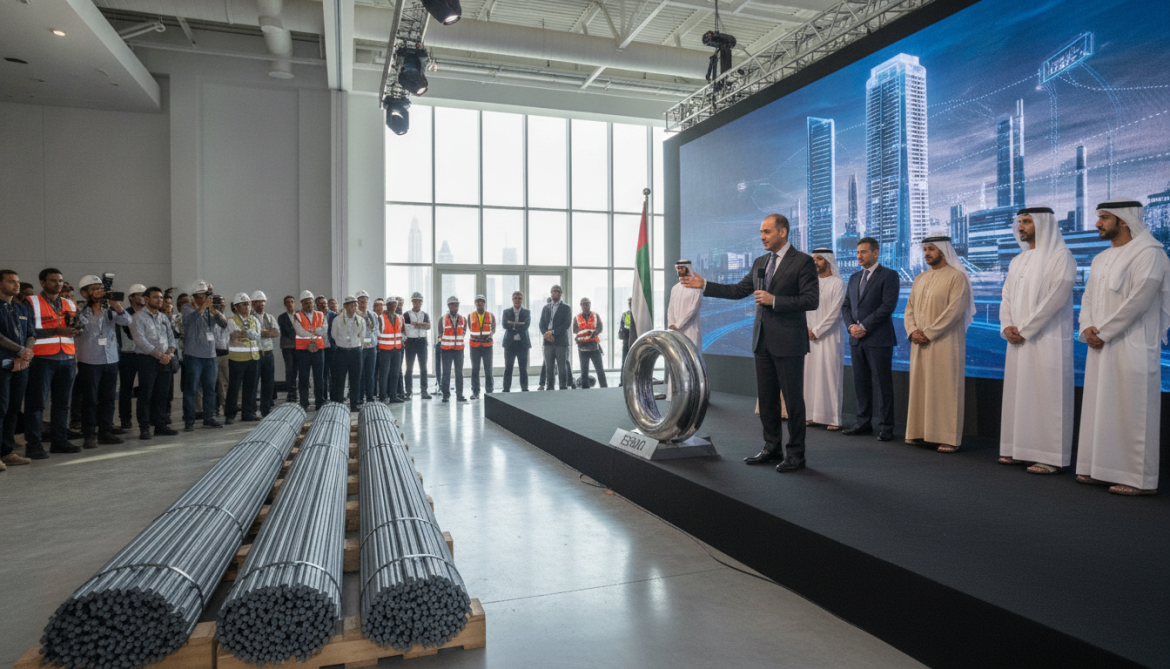 Emsteel launches ES600 high-strength rebar to drive UAE industrial innovation