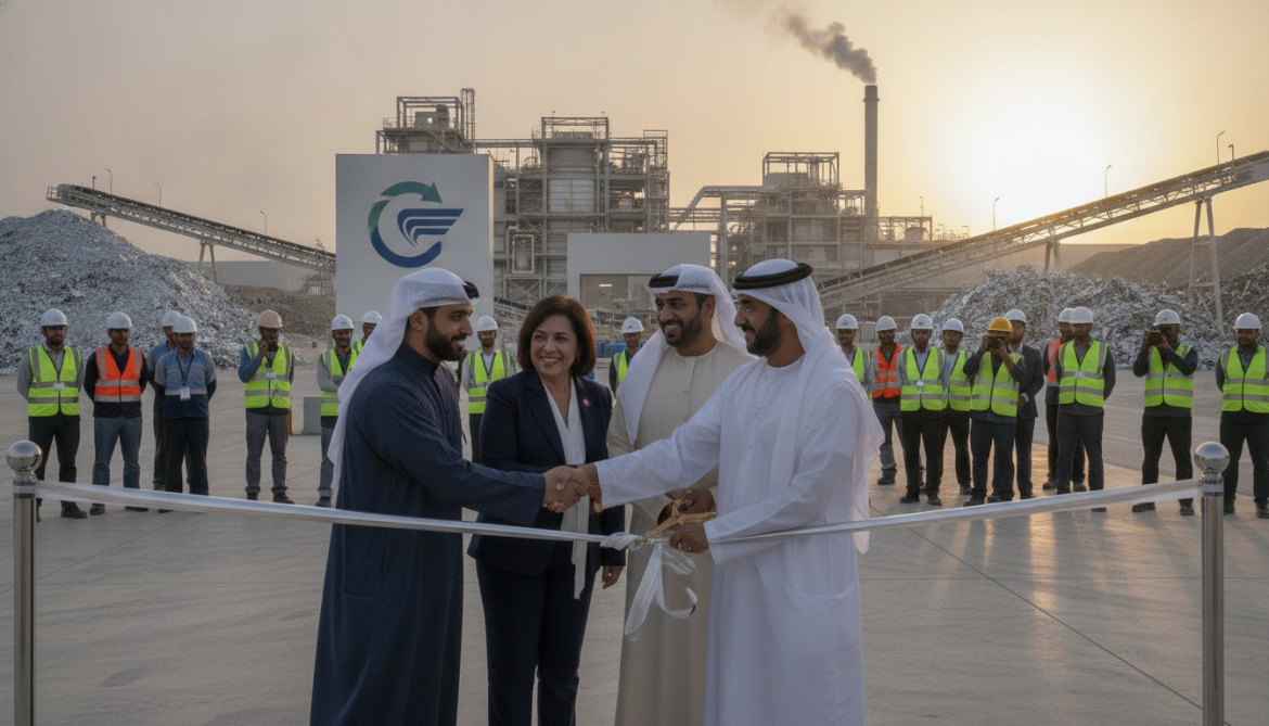 Emirates Global Aluminium launches UAE's largest aluminium recycling plant in Al Taweelah