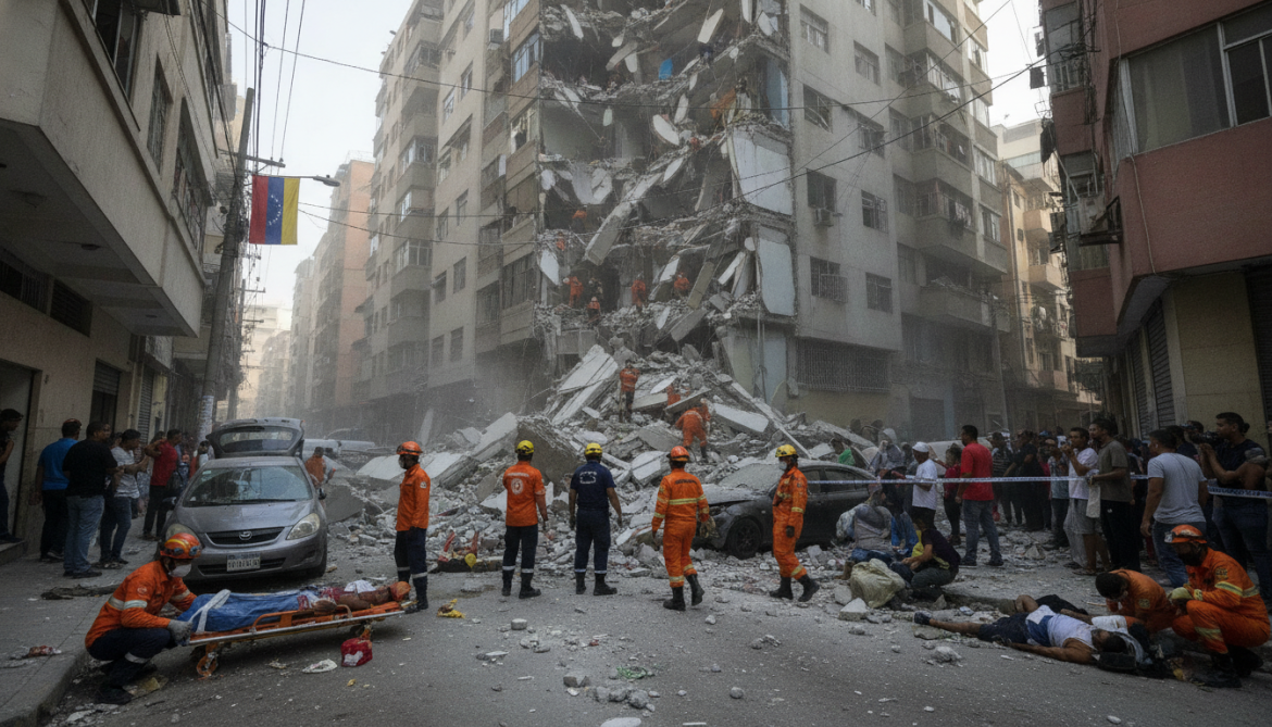 Venezuela earthquakes kill at least 32 and injure over 700