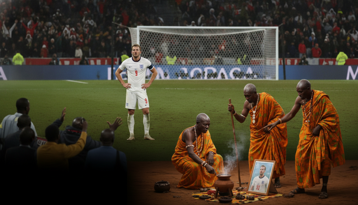 Harry Kane's costly miss sparks claims of Ghanaian sorcerer curse