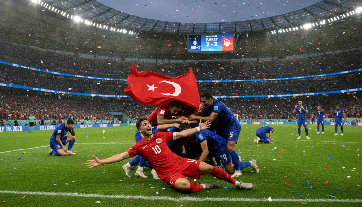 Turkey beats United States 3-2 with stoppage-time winner at 2026 World Cup
