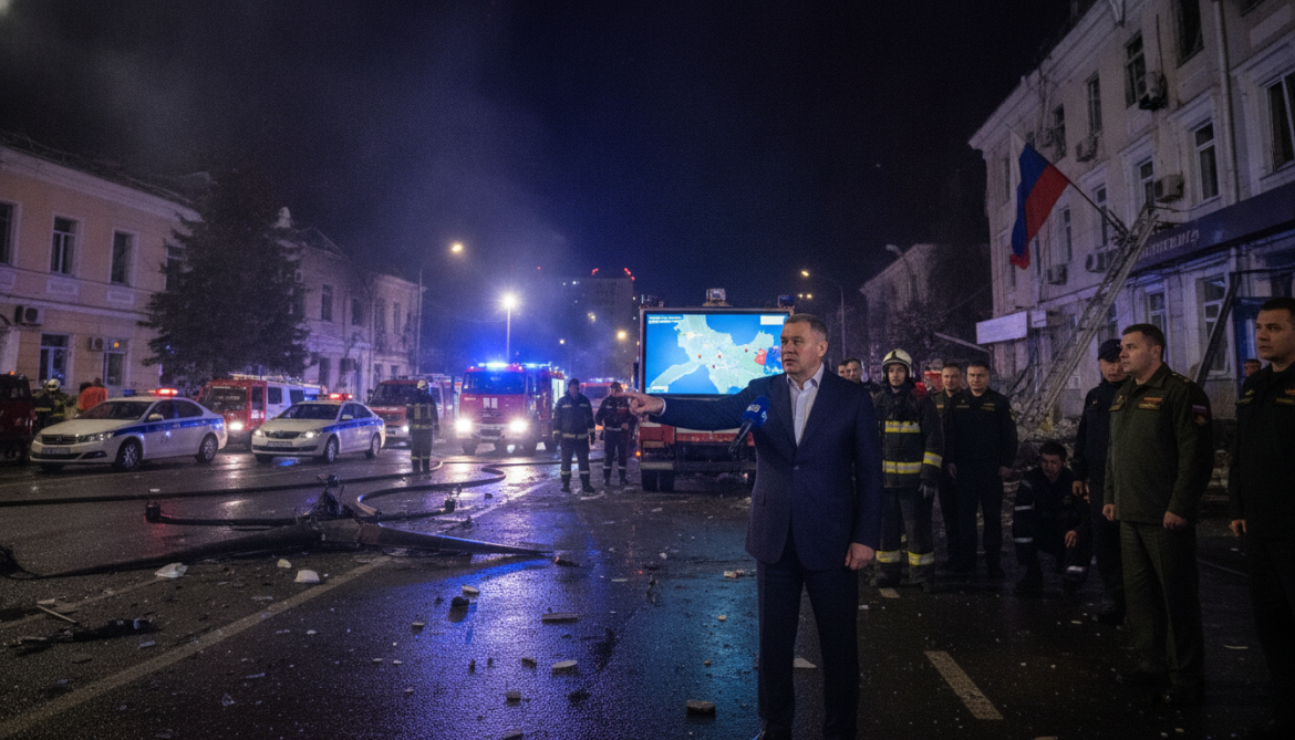 Crimea Declares State of Emergency After One of Ukraine's Largest Drone Waves