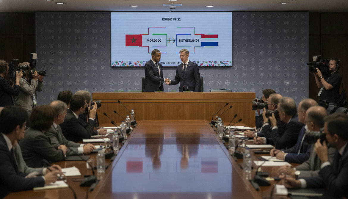 2026 World Cup Round of 32 schedule confirmed, Morocco to face Netherlands