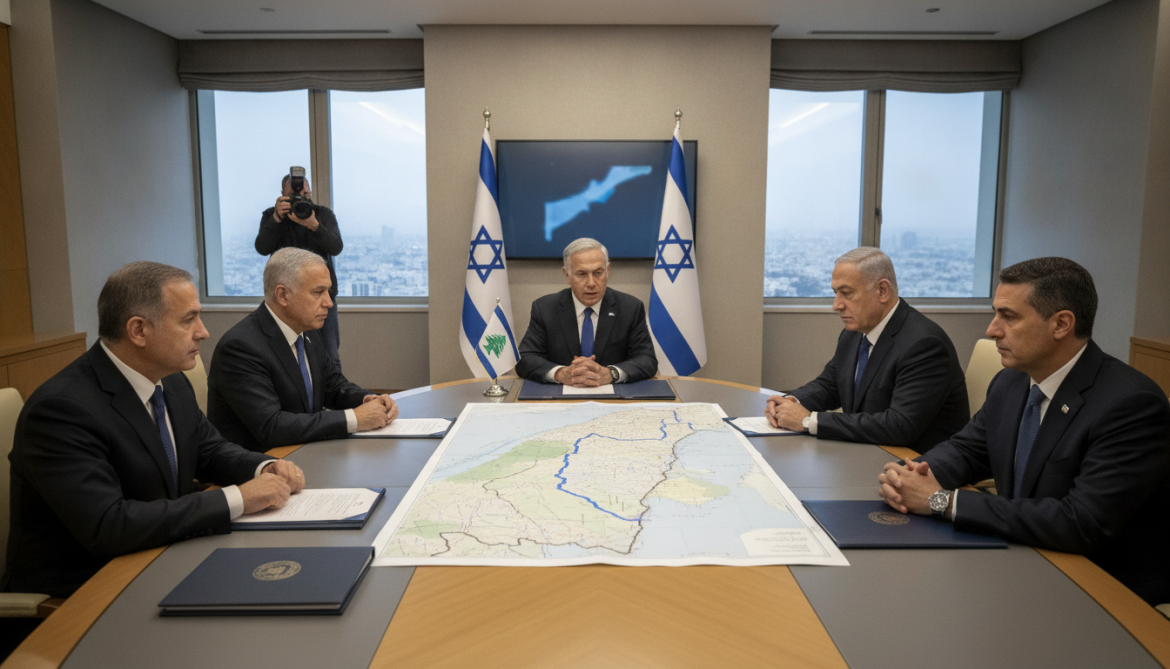 Israel Agrees to Test Military Withdrawal from Southern Lebanon in U.S.-Brokered Framework